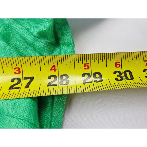 Lauren Ralph Lauren Size 3X Womens Green Linen Embroidered Chest Logo 3/4 Sleeve - Picture 2 of 11